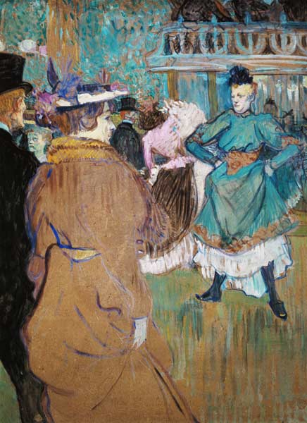 Quadrille in the Moulin rouge de Henri de Toulouse-Lautrec