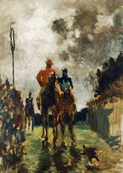 The Jockeys de Henri de Toulouse-Lautrec