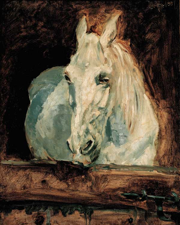 White Horse de Henri de Toulouse-Lautrec