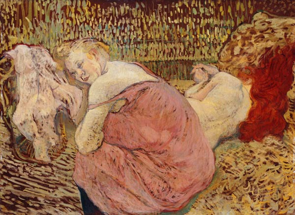 Two friends de Henri de Toulouse-Lautrec