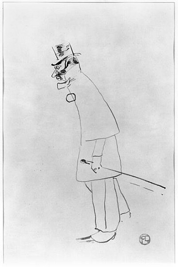 A House Doctor, Gabriel Tapie de Celeyran (1869-1930) 1894 de Henri de Toulouse-Lautrec