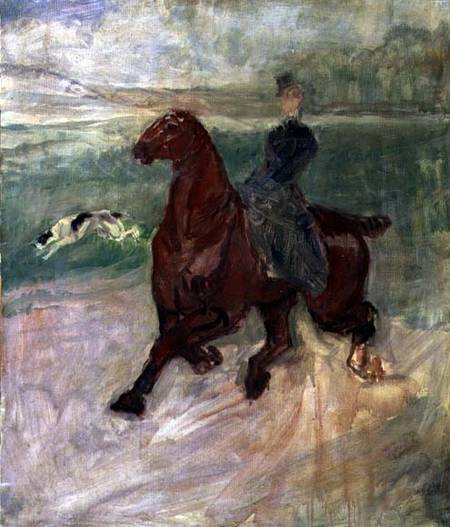 The Amazon de Henri de Toulouse-Lautrec