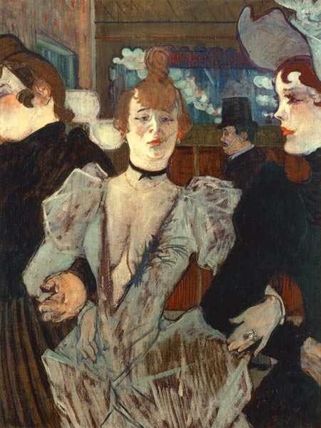 Au Moulin rouge de Henri de Toulouse-Lautrec