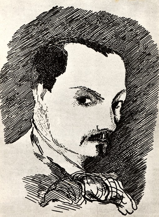 Charles Baudelaire (1821-1867) de Henri de Toulouse-Lautrec