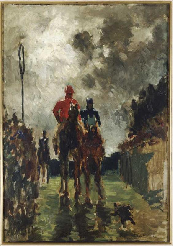 Die Jockeys de Henri de Toulouse-Lautrec