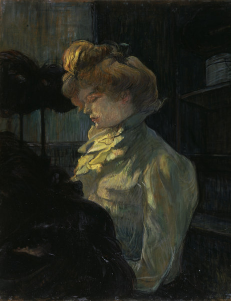 La Modiste de Henri de Toulouse-Lautrec