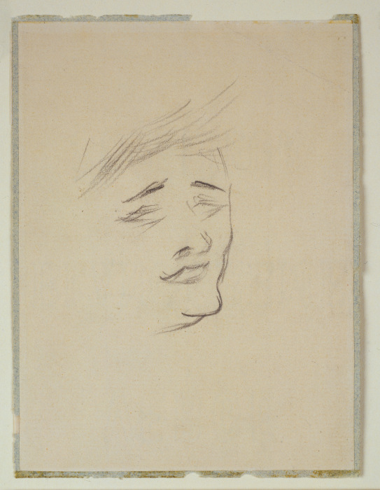 Frauenkopf in Dreiviertelansicht de Henri de Toulouse-Lautrec