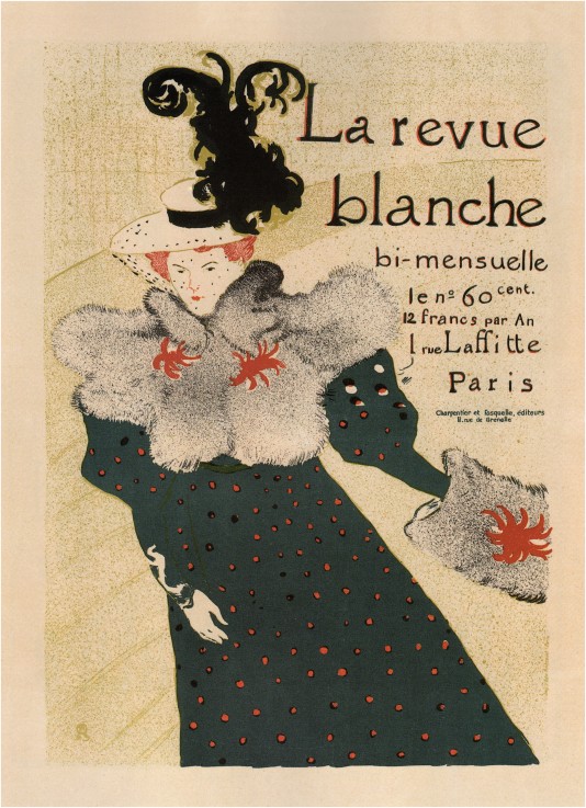 La Revue Blanche (Poster) de Henri de Toulouse-Lautrec