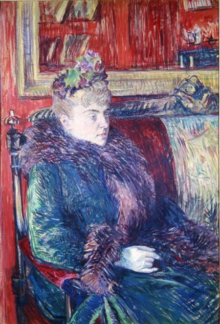 Madame de Gortzikoff de Henri de Toulouse-Lautrec