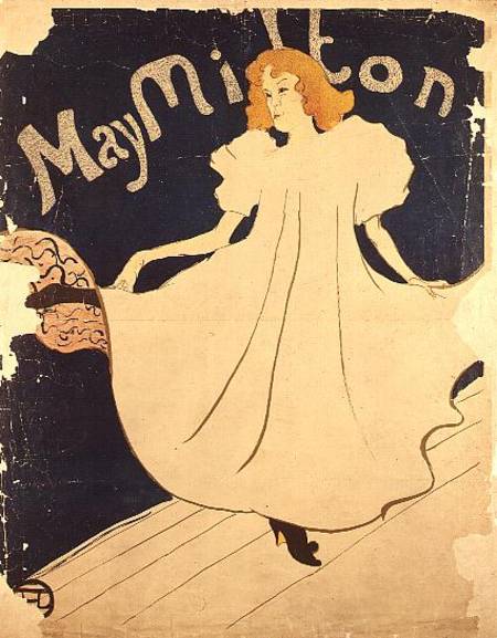 May Milton, France de Henri de Toulouse-Lautrec