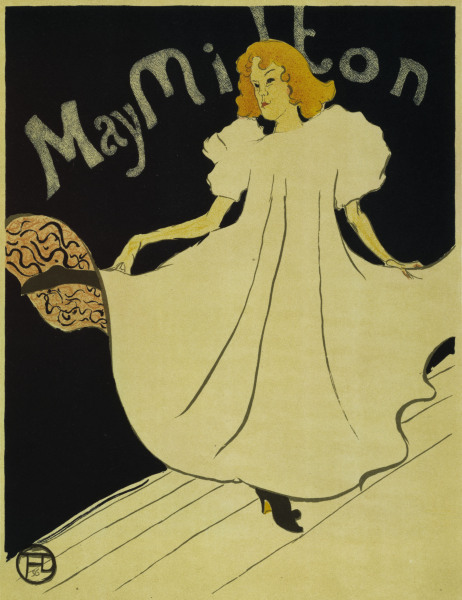 May Milton de Henri de Toulouse-Lautrec