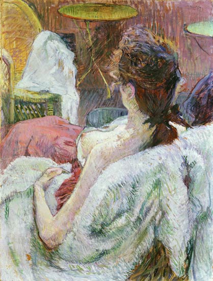 The Model's Rest de Henri de Toulouse-Lautrec