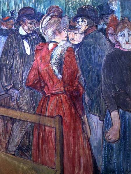 Au Moulin de la Galette de Henri de Toulouse-Lautrec