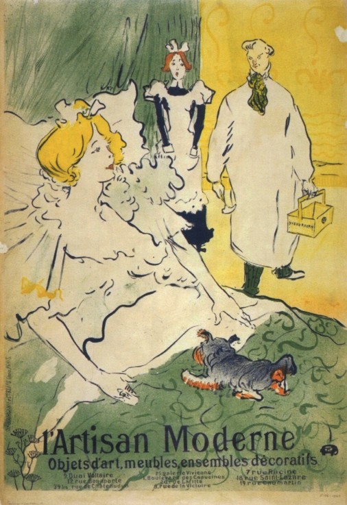 Qui, L'Artisan Moderne (Poster) de Henri de Toulouse-Lautrec