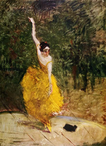 Spanish Dancer de Henri de Toulouse-Lautrec