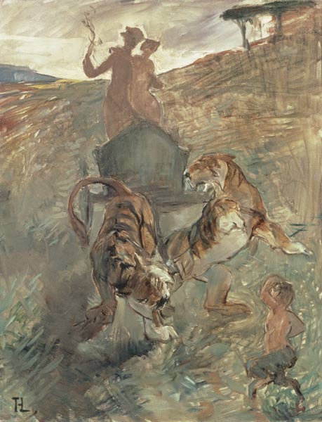 Allegory, The Spring of Life de Henri de Toulouse-Lautrec