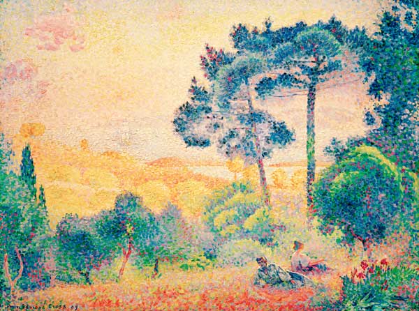 Landschaft der Provence de Henri-Edmond Cross
