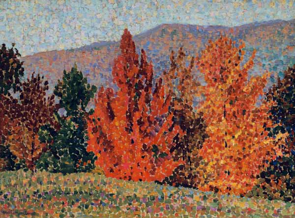 Autumn Landscape de Henri-Edmond Cross