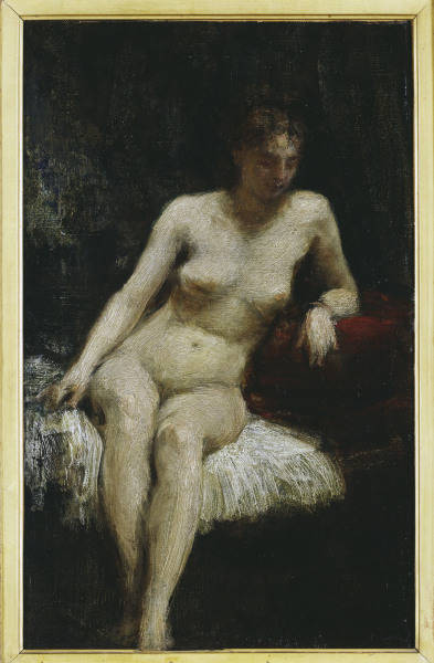 Nude / Fantin-Latour / 1872 de Henri Fantin-Latour