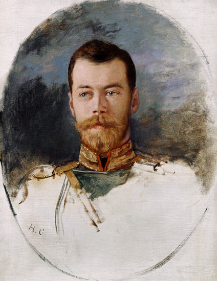 Study for a portrait of Tsar Nicholas II (1868-1918) de Henri Gervex