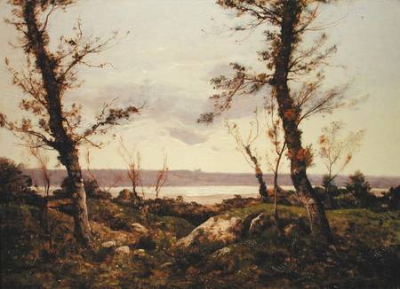 The Estuary de Henri Harpignies