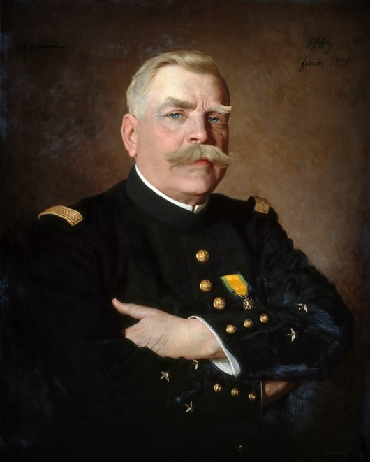 Portrait of Joseph Joffre (1852-1931), Marshal of France de Henri Jacquier