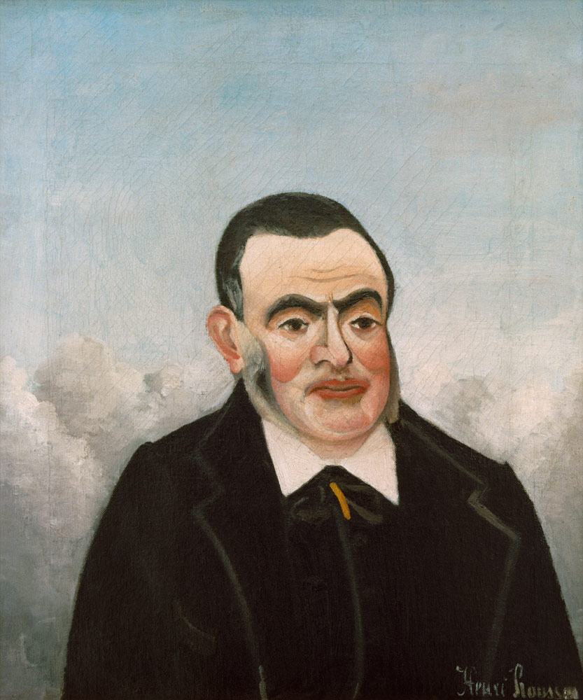 H.Rousseau, Portrait of a Man de Henri Julien-Félix Rousseau