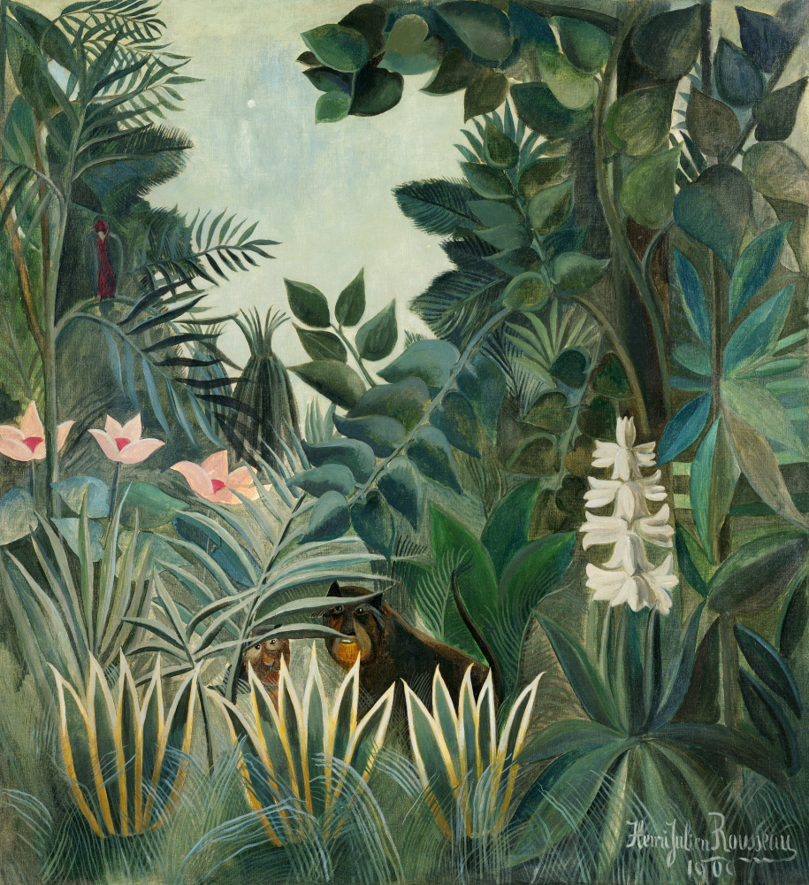The Equatorial Jungle de Henri Julien-Félix Rousseau