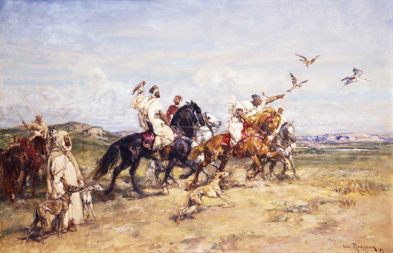 Die Falkenjagd de Henri Julien-Félix Rousseau