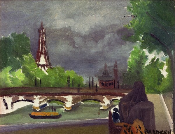 H.Rousseau, Eiffel Tower and Trocadéro de Henri Julien-Félix Rousseau