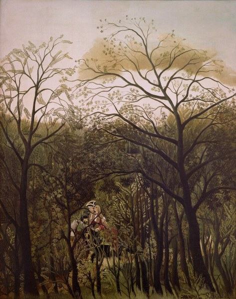 H.Rousseau, Rendezvous in the Forest de Henri Julien-Félix Rousseau