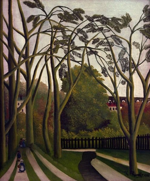 H.Rousseau, Spring landscape Bièvre de Henri Julien-Félix Rousseau
