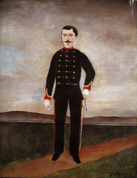 Marshal des Logis Frumence-Biche of the 35th Artillery de Henri Julien-Félix Rousseau