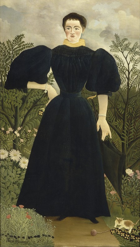 Portrait of Madame M. de Henri Julien-Félix Rousseau