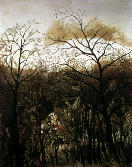 Rendez-Vous in the Forest de Henri Julien-Félix Rousseau