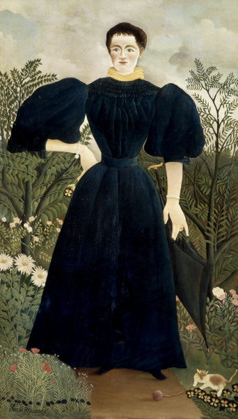 Rousseau,H./ Portrait de femme/ 1895-97 de Henri Julien-Félix Rousseau