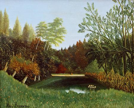 H.Rousseau, View of Bois de Boulogne
