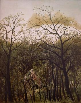 H.Rousseau, Rendezvous in the Forest