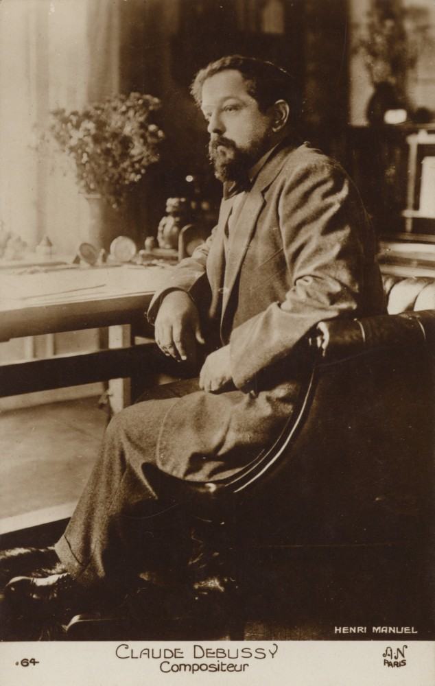 Claude Debussy, French composer de Henri Manuel