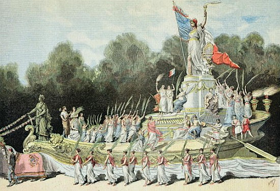 Chariot of the Triumph of the Republic at the National Festival, 22nd September 1892, from ''Le Peti de Henri Meyer