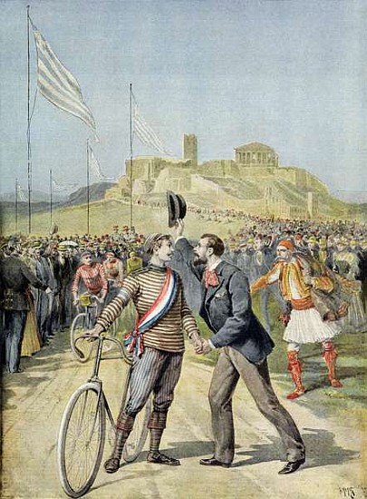 The Olympic Games in Athens, from ''Le Petit Journal'', 26th April 1896 de Henri Meyer