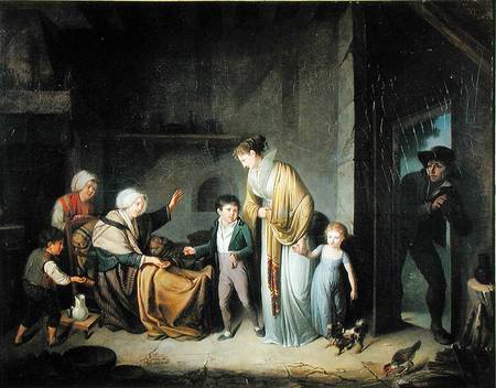 The Lesson in Charity de Henri Nicolas van Gorp