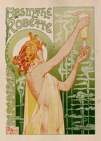 Absinthe Robette (Poster) de Henri Privat-Livemont