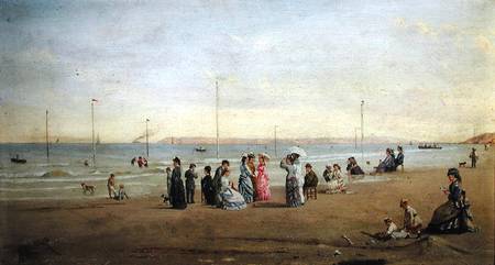 Seaside at Trouville de Henri Renard