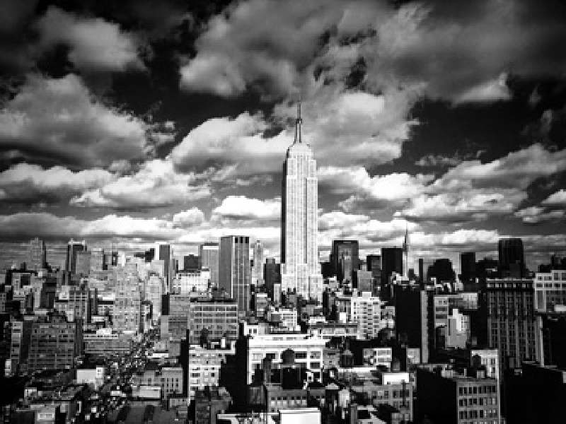 Sky over Manhattan de Henri Silberman