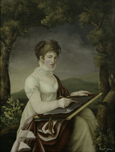 Henriette Westermayr, Self portrait de Henriette Westermayr