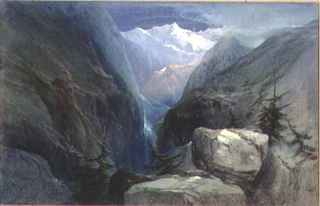 Mountain Landscape de Henry Bright