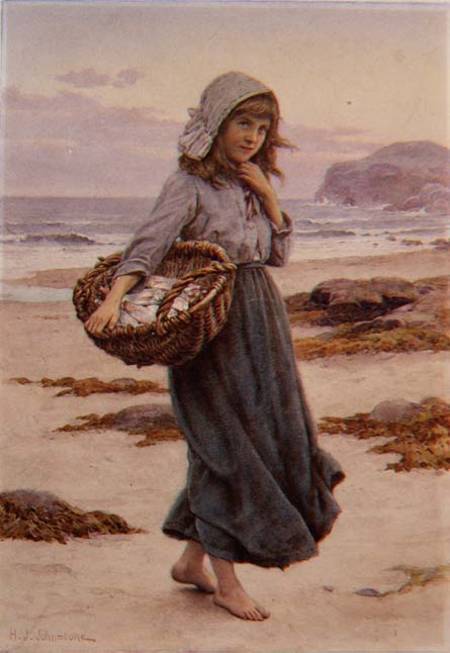 The Fishergirl de Henry James Johnstone