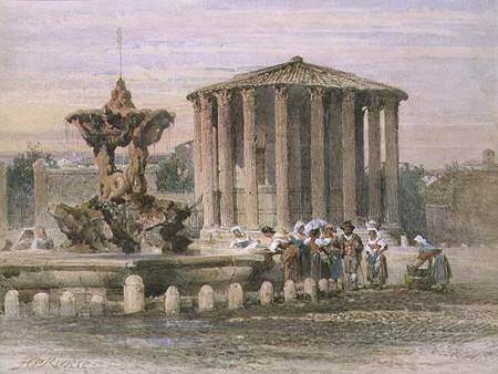 Fountain in Rome de Henry Parsons Riviere