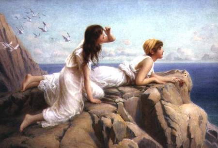 On the Cliffs de Henry Ryland
